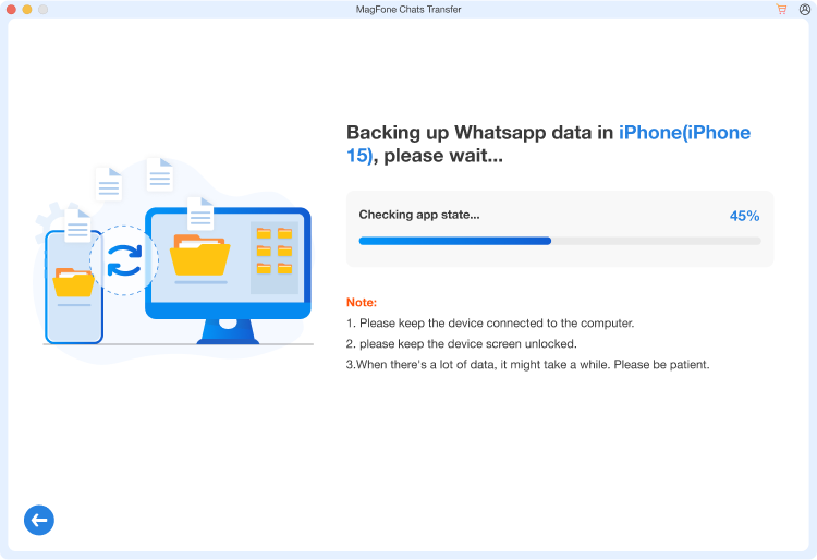 start backup