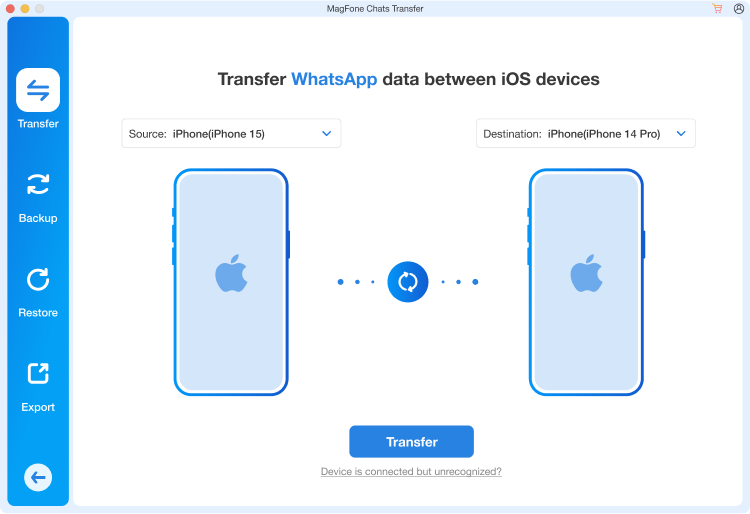 choose transfer