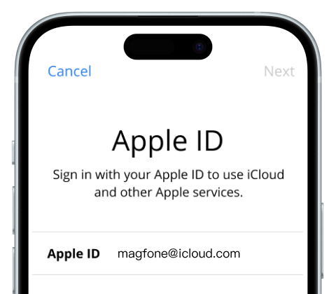 forgot apple id password