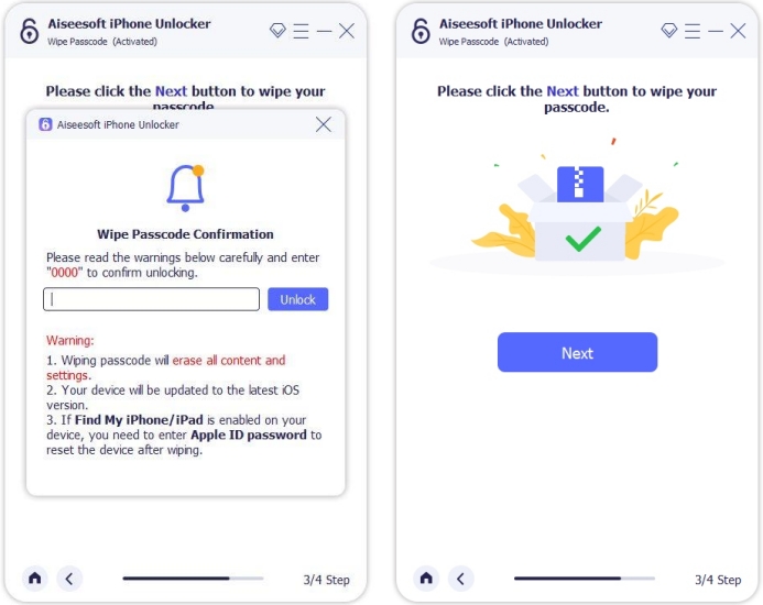aiseesoft iphone unlocker