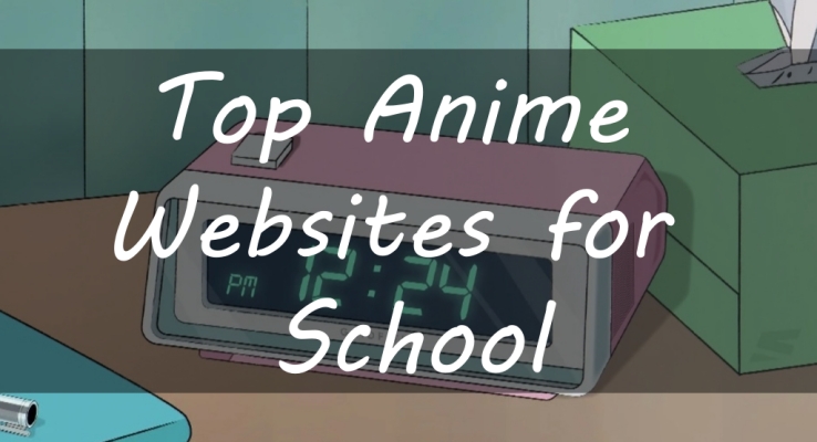 anime websites for school