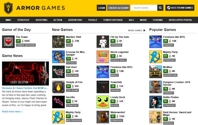 armor games