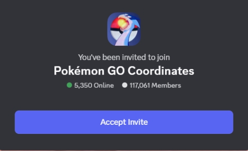 best pokemon go coordinate discord server