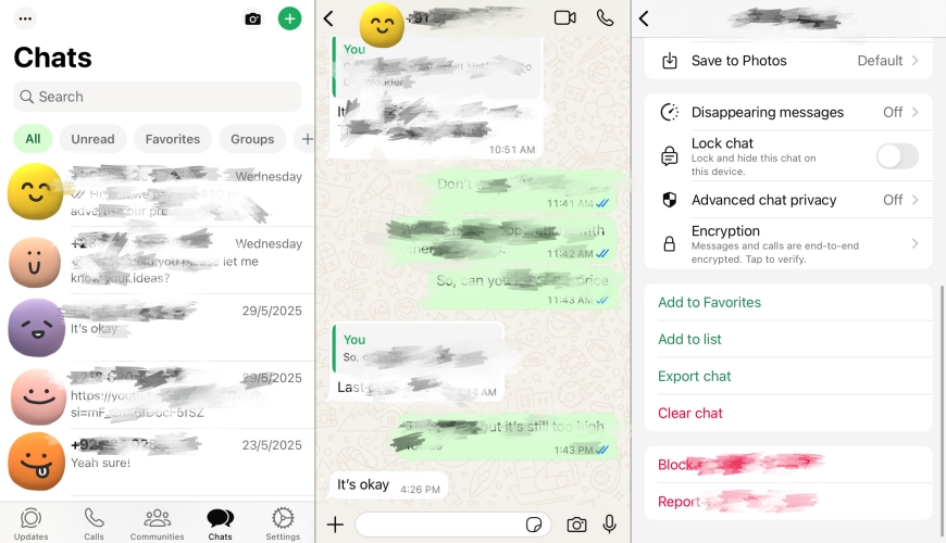 block someone on whatsapp