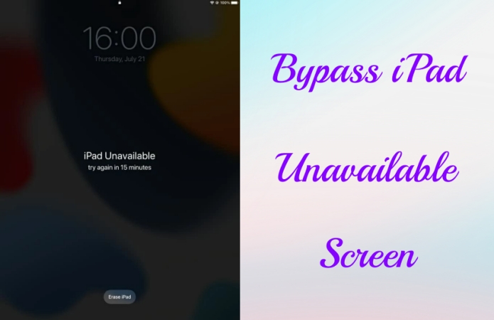 bypass ipad unavailable screen