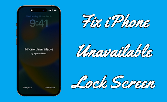 bypass iphone unavailable screen