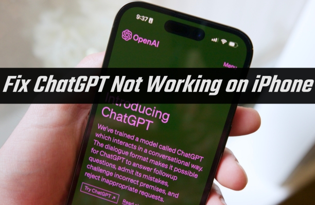 chatgpt not working on iphone