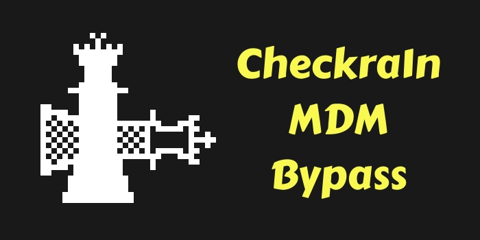 checkra1n mdm bypass