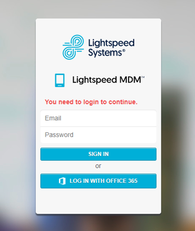 delete lightspeed mdm profile online