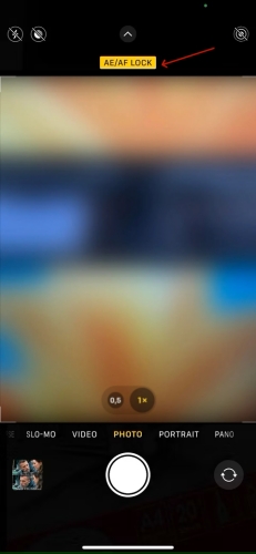 disable ae lock