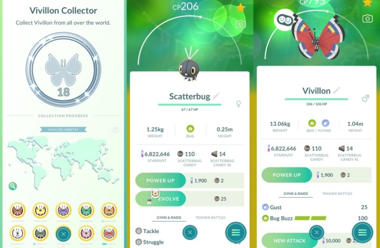 evolve scatterbug pokemon