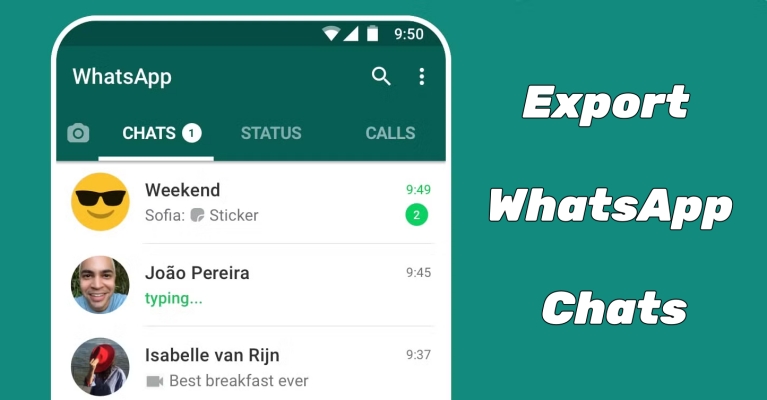 export whatsapp chats