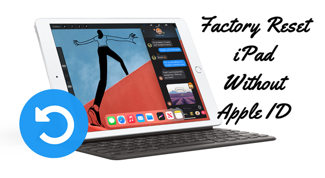 factory reset ipad without apple id