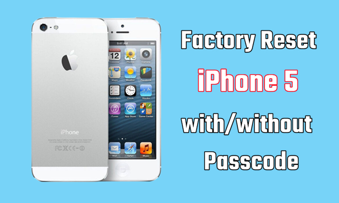 factory reset iphone 5