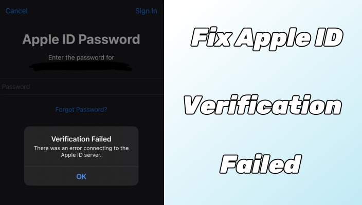 fix apple id verification failed