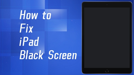 fix iPad black screen