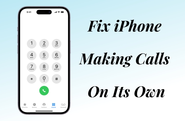 fix iphone making random calls