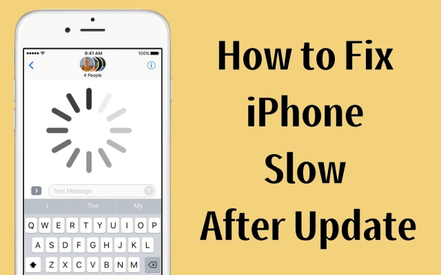 fix iphone slow after update