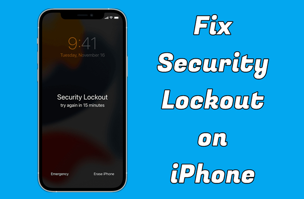 fix security lockout on iphone