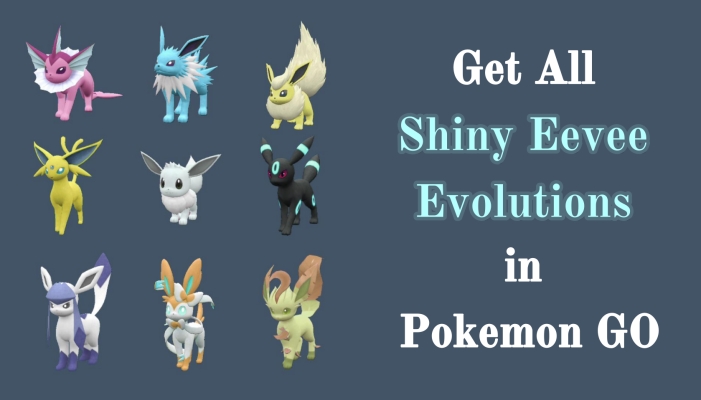 get all shiny eevee evolutions