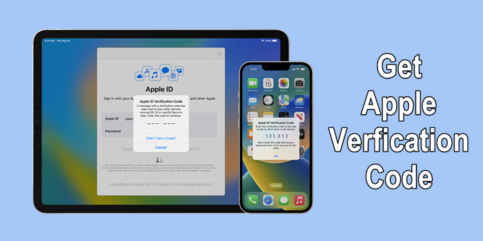 get apple verification code