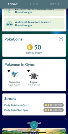 get free pokecoins from gyms