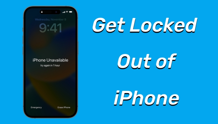 get locked out of iphone