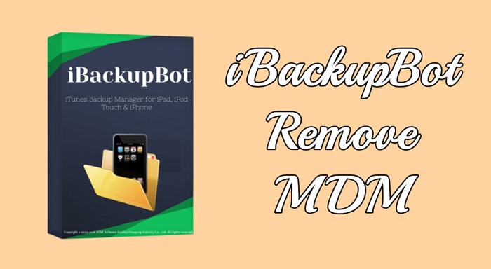 ibackupbot remove mdm