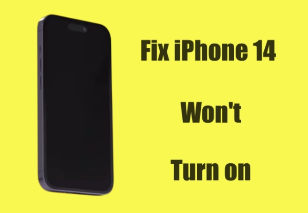 what to do if your iphone 14 won't turn on