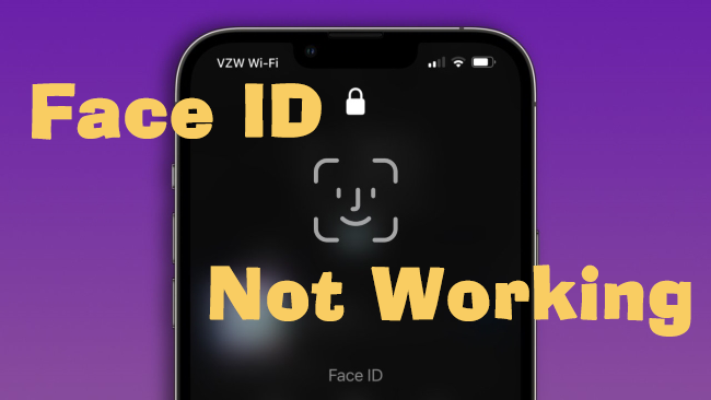 iphone face id not working