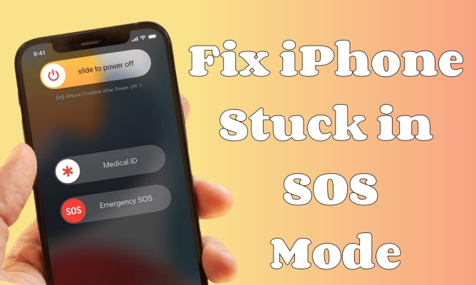 iphone stuck in sos mode