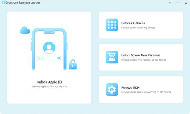 joyoshare ipasscode unlocker