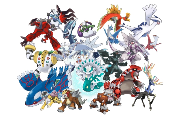 legendary pokemon pokemon go