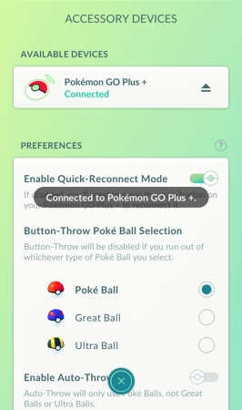 pkemon go plus for more pokeball