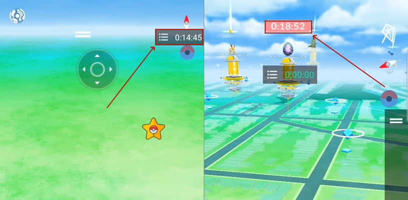 pokemon go cooldown time