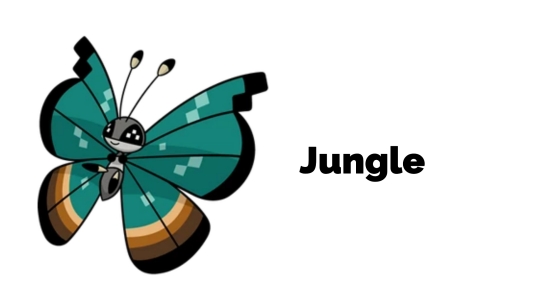 pokemon go vivillon jungle