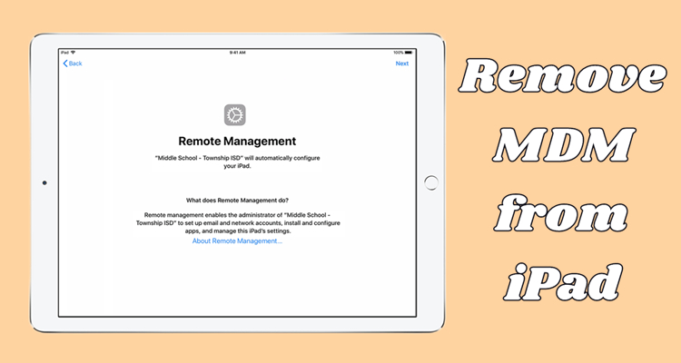 remove mdm from ipad