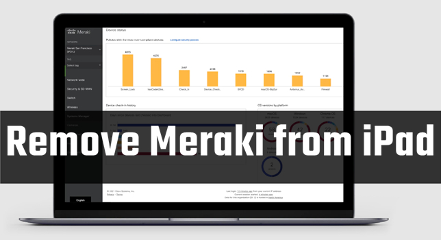 remove meraki from iphone