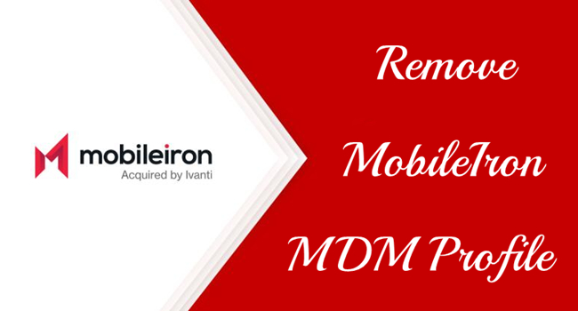 remove mobileiron mdm profile