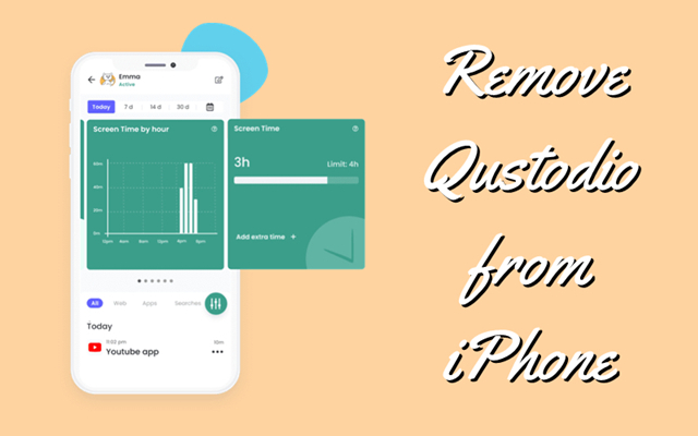remove qustodio on iphone