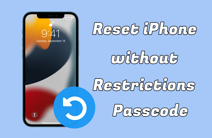 reset iphone without restrictions passcode