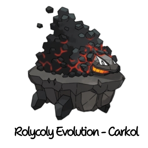 rolycoly evolution carkol