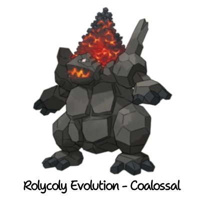 rolycoly evolution coalossal