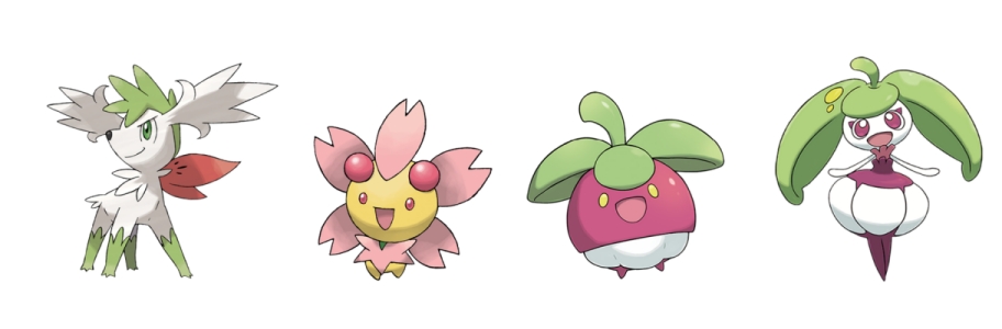 rosebud pokemon grass type