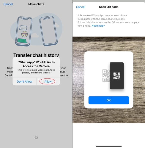 use whatsapp transfer chats