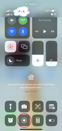 record screen time passcode on iPhone