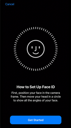 setup face id