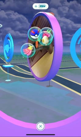 spin pokestop for poke balls