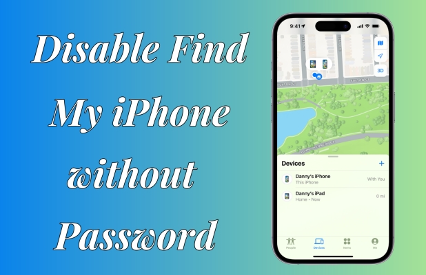 turn off find my iphone without password