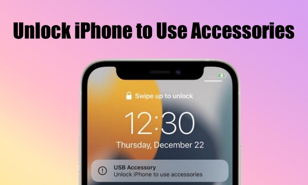 unlock iphone to use accessories